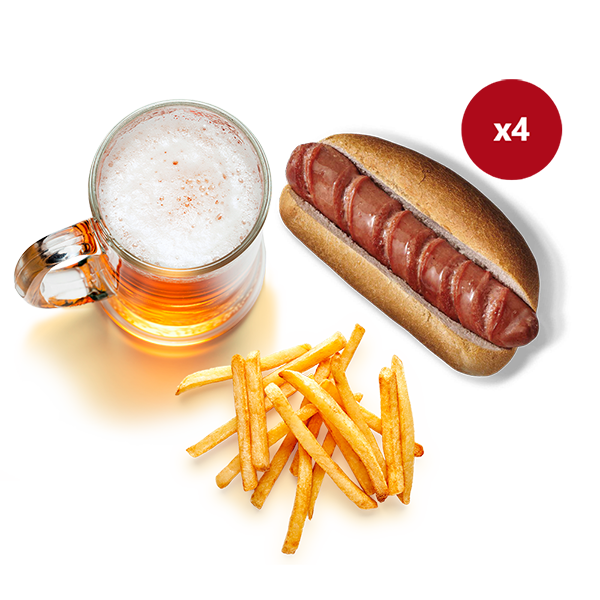 Oktoberfest Terrassa - Pack cerveses + entrepans 6 patates