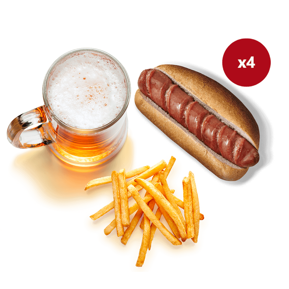 Oktoberfest Terrassa - Pack cerveses + entrepans 6 patates